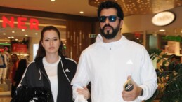 Burak Özçivit ve Fahriye Evcen kol kola alışverişte